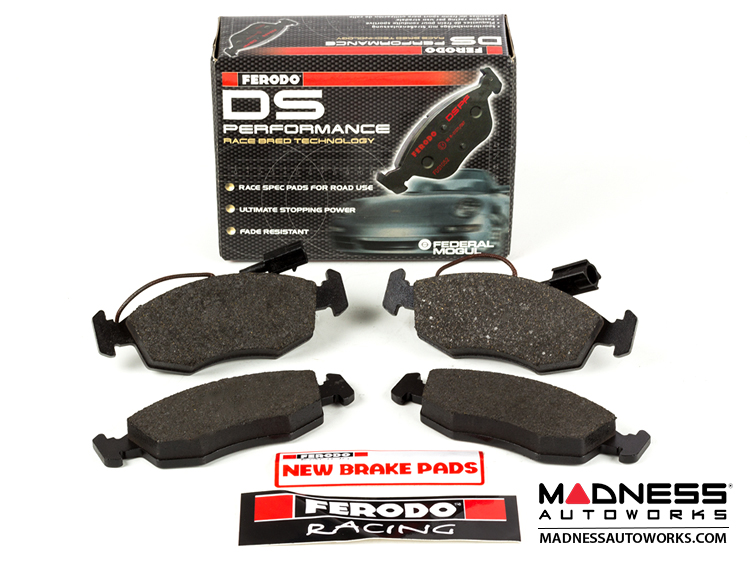 FIAT 500 Brake Pads DS Performance by Ferodo Front 500 MADNESS